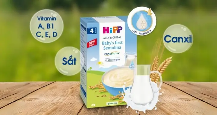 3.1. Bột ăn dặm HiPP
