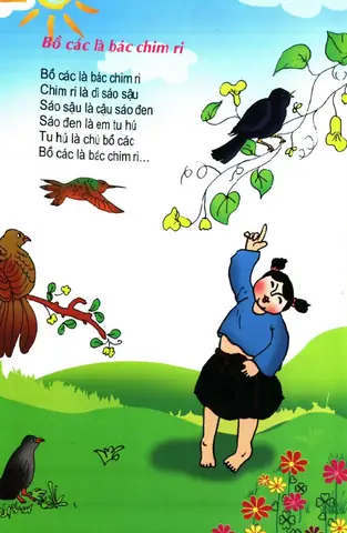 12. Bồ các là bác chim ri