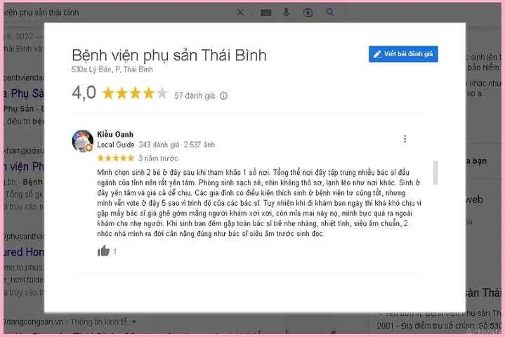 5Bệnh viện Phụ sản Thái Bình có tốt không?