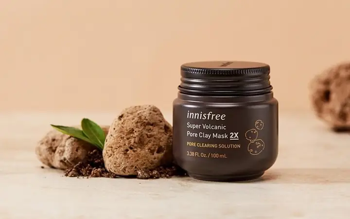 2Innisfree Super Volcanic Pore Clay Mask 2X