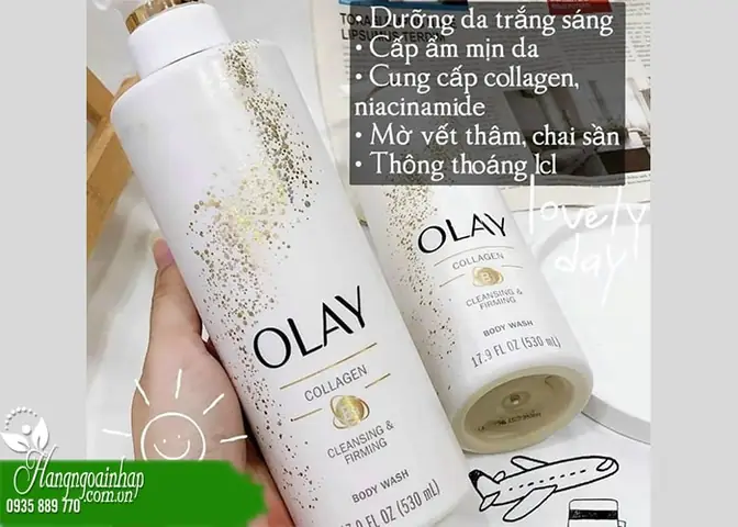 4/ Sữa tắm Olay Collagen Peptide B3