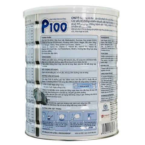 Ưu điểm nổi trội của sữa P100 giúp trẻ tăng cân khỏe mạnh