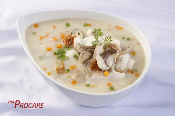 1. Cháo cá chép đậu xanh