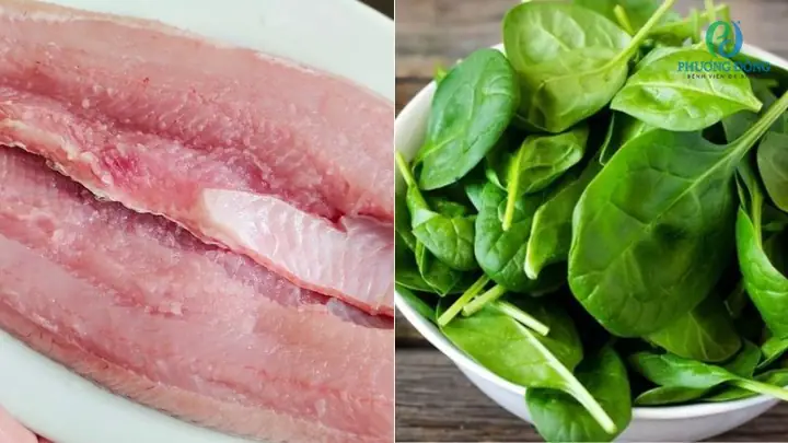 Quy định lượng nguyên liệu chế biến món cháo cá lóc cải bó xôi