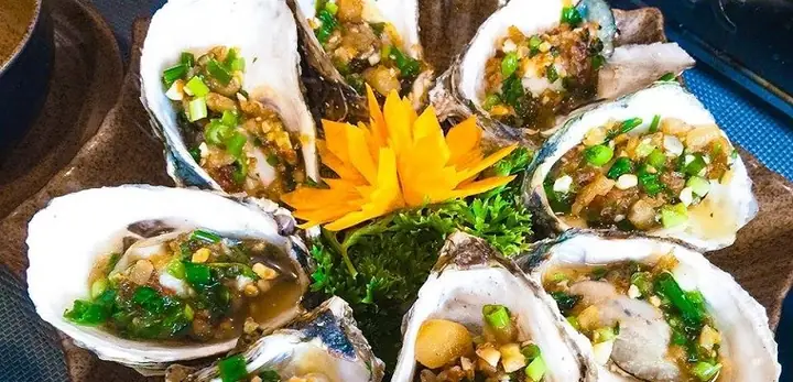 4. Hàu sữa nướng