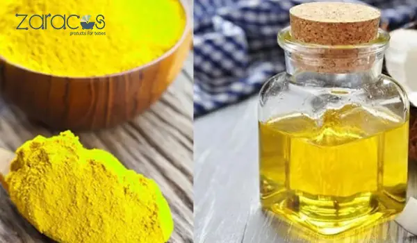Dầu dừa và nghệ