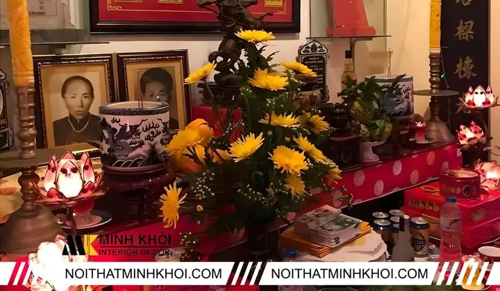 Ý nghĩa cắm hoa cúc trên bàn thờ