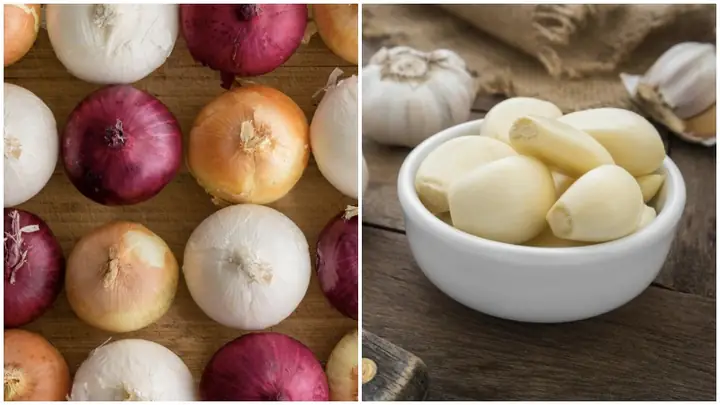 Dùng tỏi hoặc hành để chữa sôi bụng