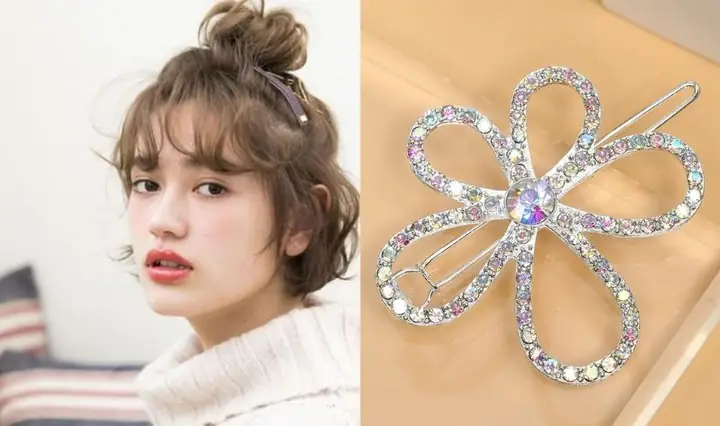 9Cách búi tóc củ tỏi cao sử dụng dây thun và kẹp tăm