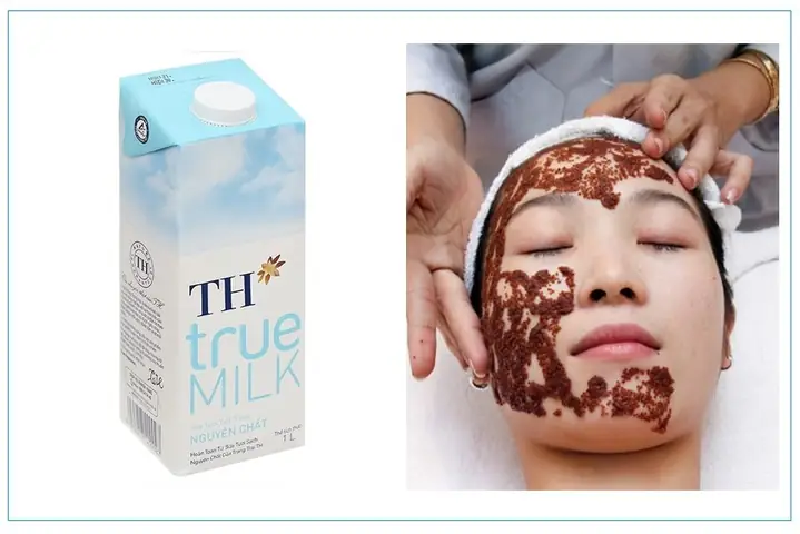 3Cách làm mặt nạ ngũ hoa với sữa tươi không đường