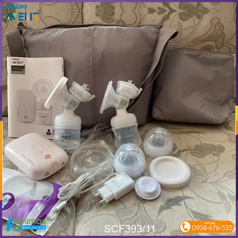 Cách dùng máy hút sữa Philips AVENT SCF394/11