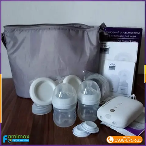 Cách dùng máy hút sữa Philips AVENT SCF394/11