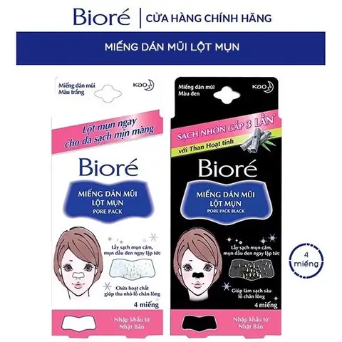 3.2. Miếng dán lột mụn Bioré