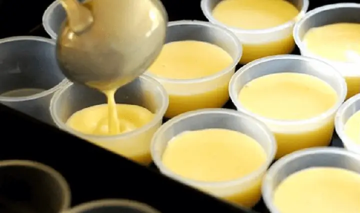 Bánh flan bí đỏ giàu vitamin A