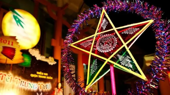 2.7 Cách làm lồng đèn Ông sao