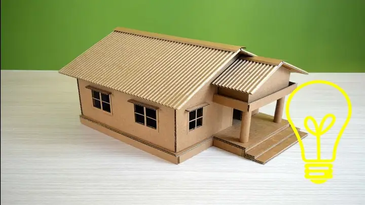 Tham khảo 10+ mẫu ngôi nhà đẹp được làm từ giấy carton