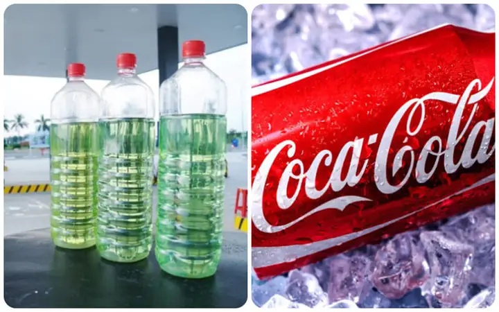 6Cách tẩy quần áo màu bị mốc đen bằng xăng và nước Coca