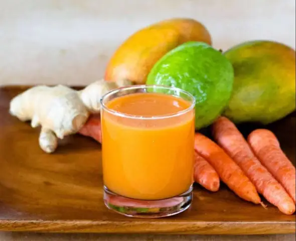 5.6. Sinh tố đu đủ cà rốt