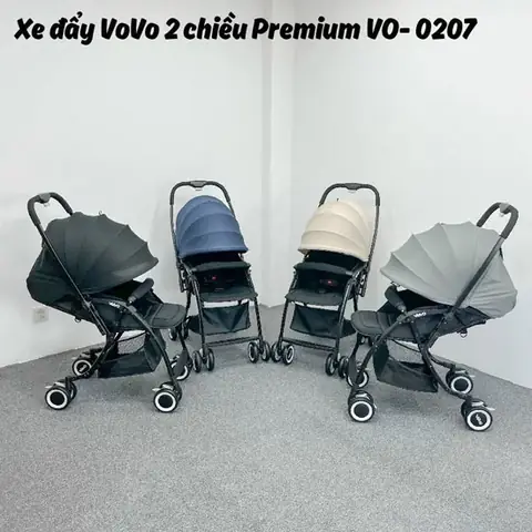 Xe đẩy VoVo premium VO-0207 mới nhất 2023