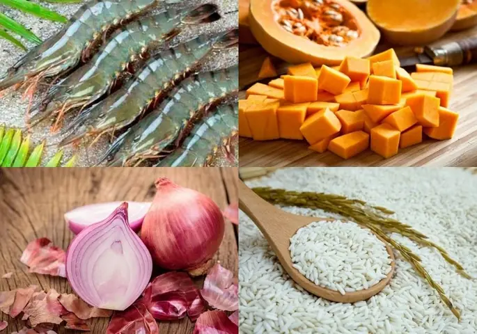 Chuẩn bị nguyên liệu