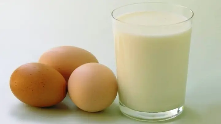 Cách làm sữa trứng gà tăng cân