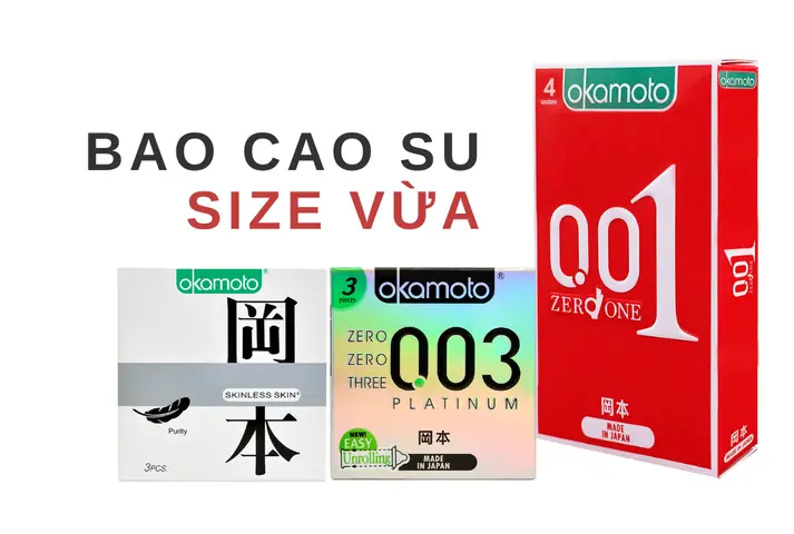 2. Bao cao su size vừa (Regular / Standard)