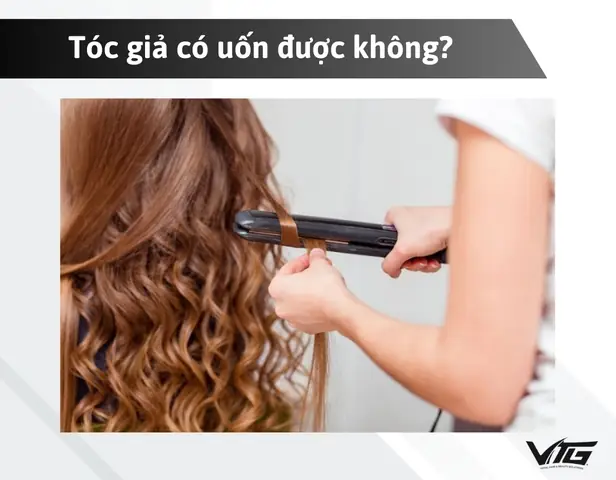 Tóc giả có uốn được không?