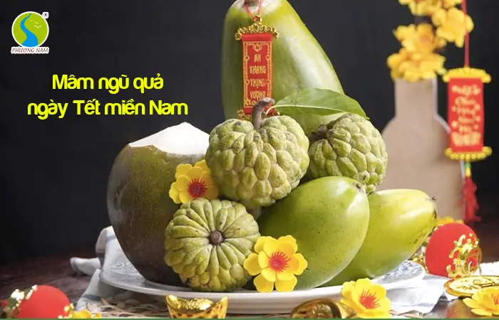 Đặc điểm mâm ngũ quả của miền Nam