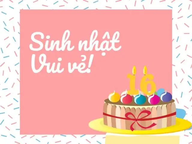 12. Thiệp chúc mừng sinh nhật bạn thân