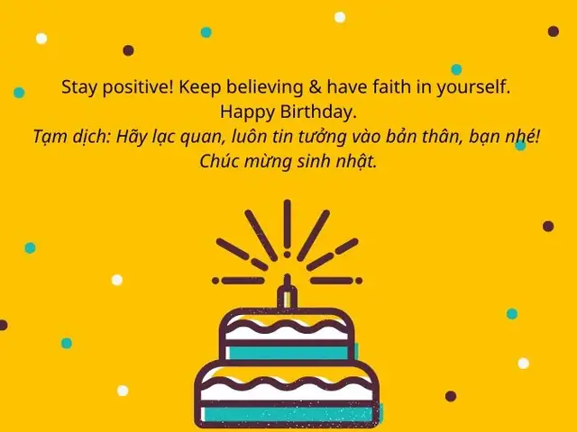 11. Lời chúc mừng sinh nhật bạn thân bằng tiếng Anh