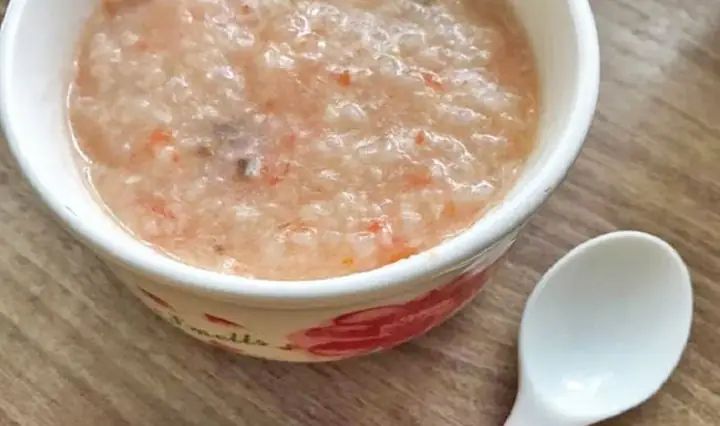3.2 Cháo cá chép cà chua