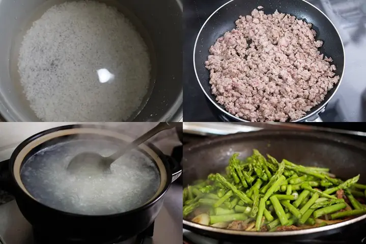 2Cháo thịt heo măng tây cho bé thơm ngon và bổ dưỡng 2Cháo thịt heo măng tây cho bé thơm ngon và bổ dưỡng