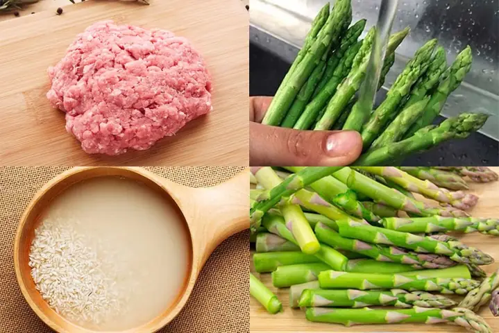 2Cháo thịt heo măng tây cho bé thơm ngon và bổ dưỡng 2Cháo thịt heo măng tây cho bé thơm ngon và bổ dưỡng