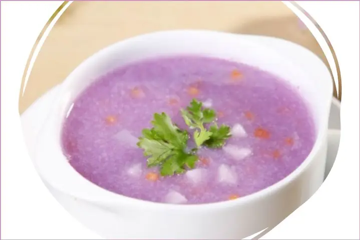 Cháo vịt khoai môn ăn dặm