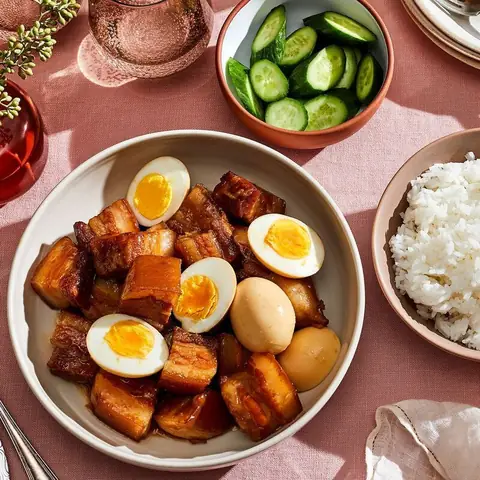 2. Thịt kho trứng cút