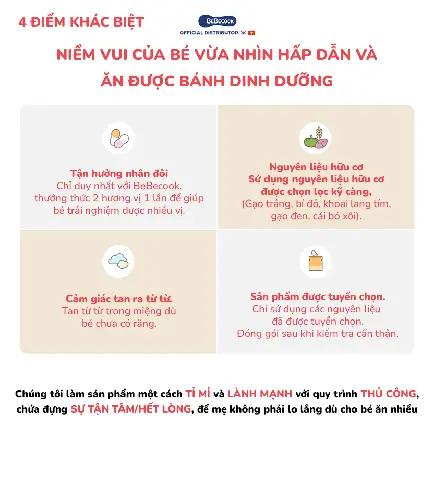 Bánh gạo hai màu BeBecook (2)