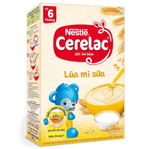 Giới thiệu các loại bột, cháo ăn dặm được bé yêu thích