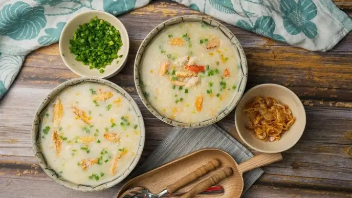 2. Cháo ghẹ kỵ với rượu