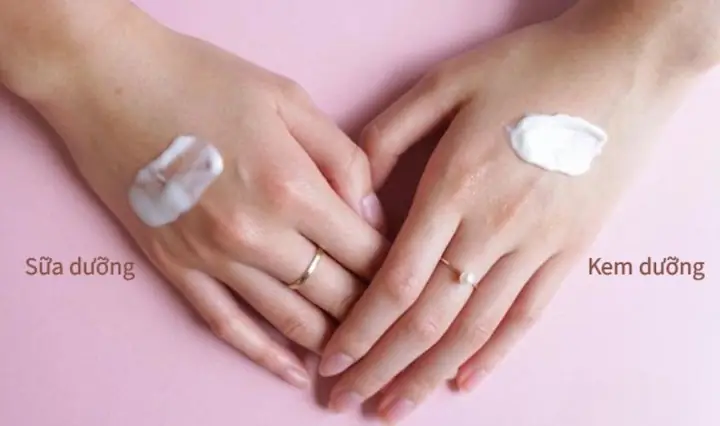 3Sữa dưỡng ẩm và kem dưỡng ẩm khác nhau như thế nào?