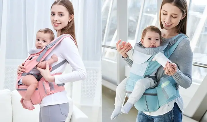 2Tại sao cần sử dụng địu em bé khi đi xe máy?