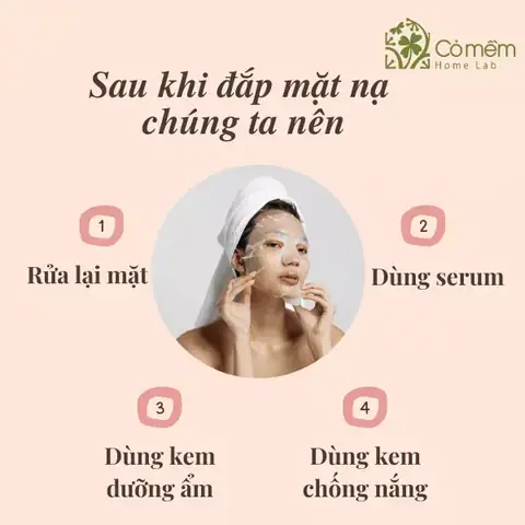 Đắp mặt nạ xong có rửa mặt không? Giải đáp từ A-Z