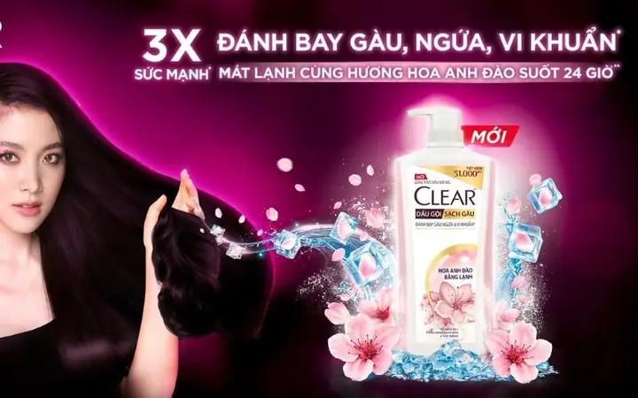 Công dụng của dầu gội Clear