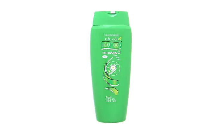 Dầu gội dược liệu Thái Dương 3 trị gàu hương hoa