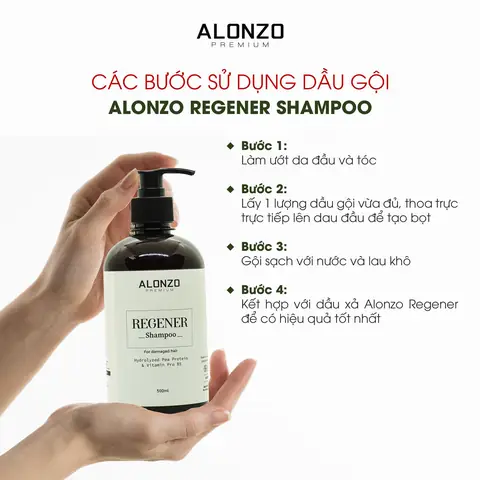 Dầu gội phục hồi hư tổn, ngăn ngừa rụng tóc Regener