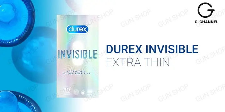 Bao cao su Durex invisible Extra Thin