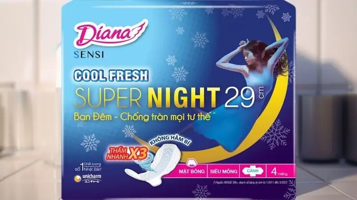 Diana Sensi Cool Fresh ban đêm
