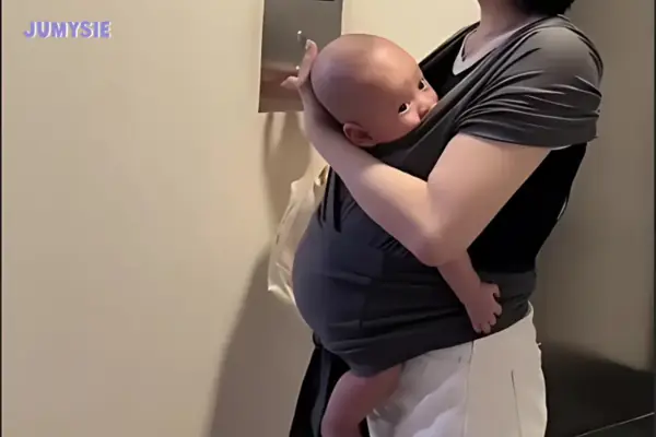 Địu vải cho bé sơ sinh