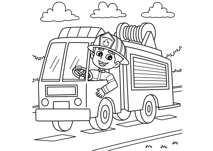 Tranh Tô Màu Ô Tô Cho Bé 9-12 Tuổi
