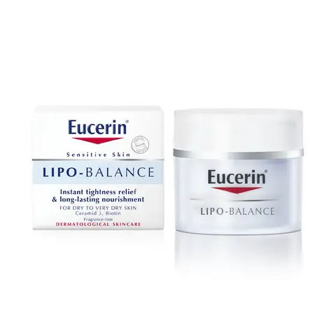 Kem Dưỡng Eucerin Lipo Balance Cho Da Khô, Da Nhạy Cảm 50ml