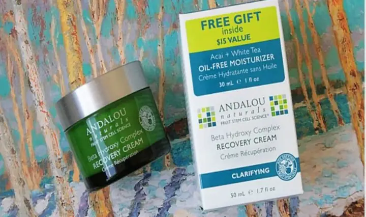 4.7 Kem dưỡng da mặt Andalou Beta Hydroxy Recovery Cream